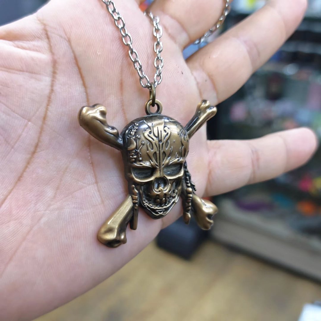 Pirates of the Caribbean Necklace - alternate view