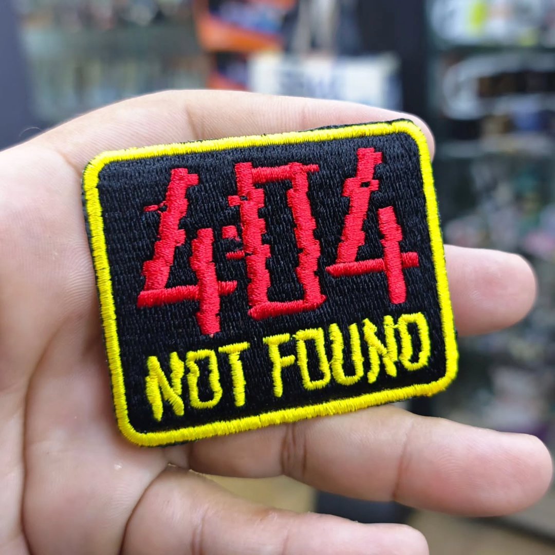 Embroidered Patch Error 404 55x70 CM - alternate view