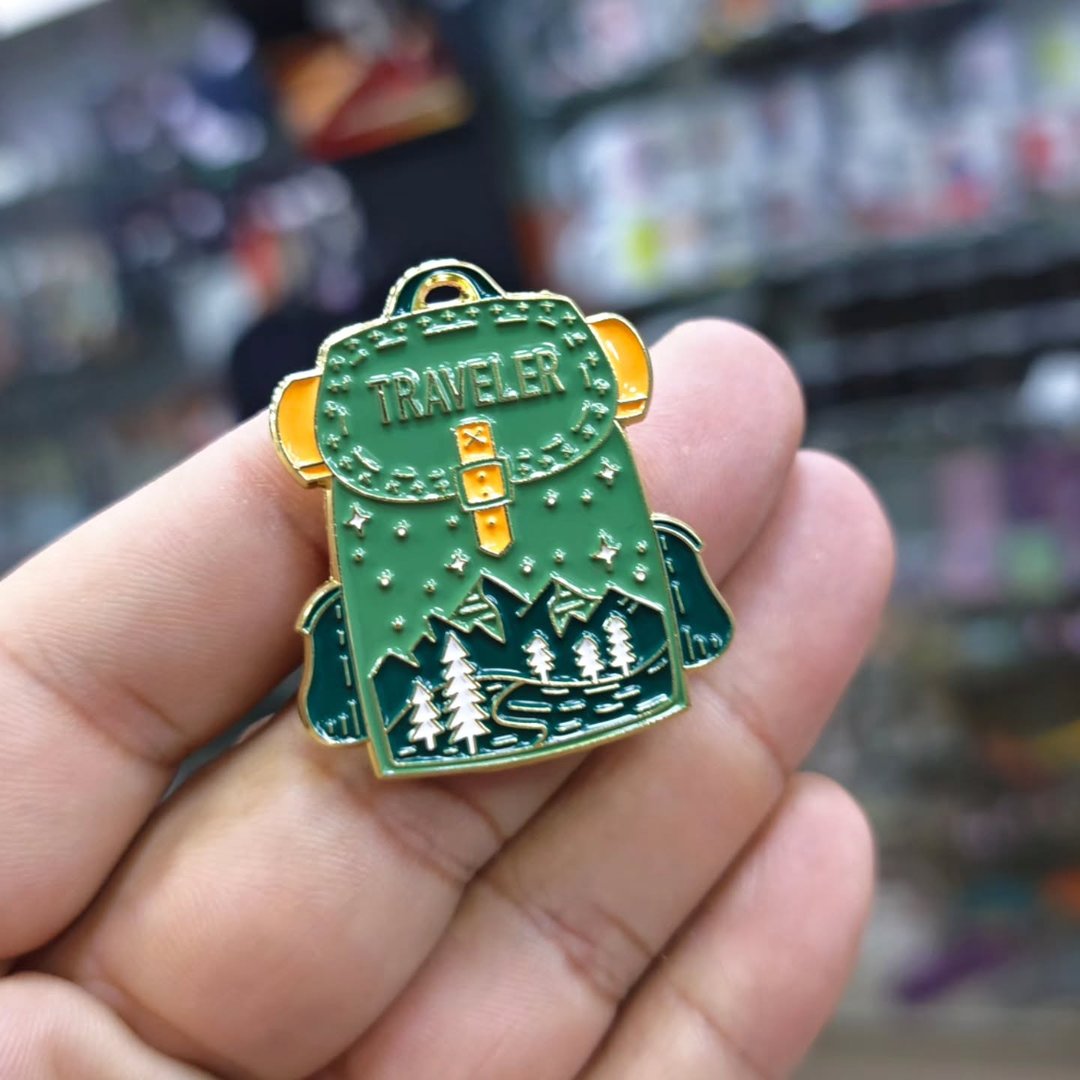 Traveler Adventure Pins - alternate view