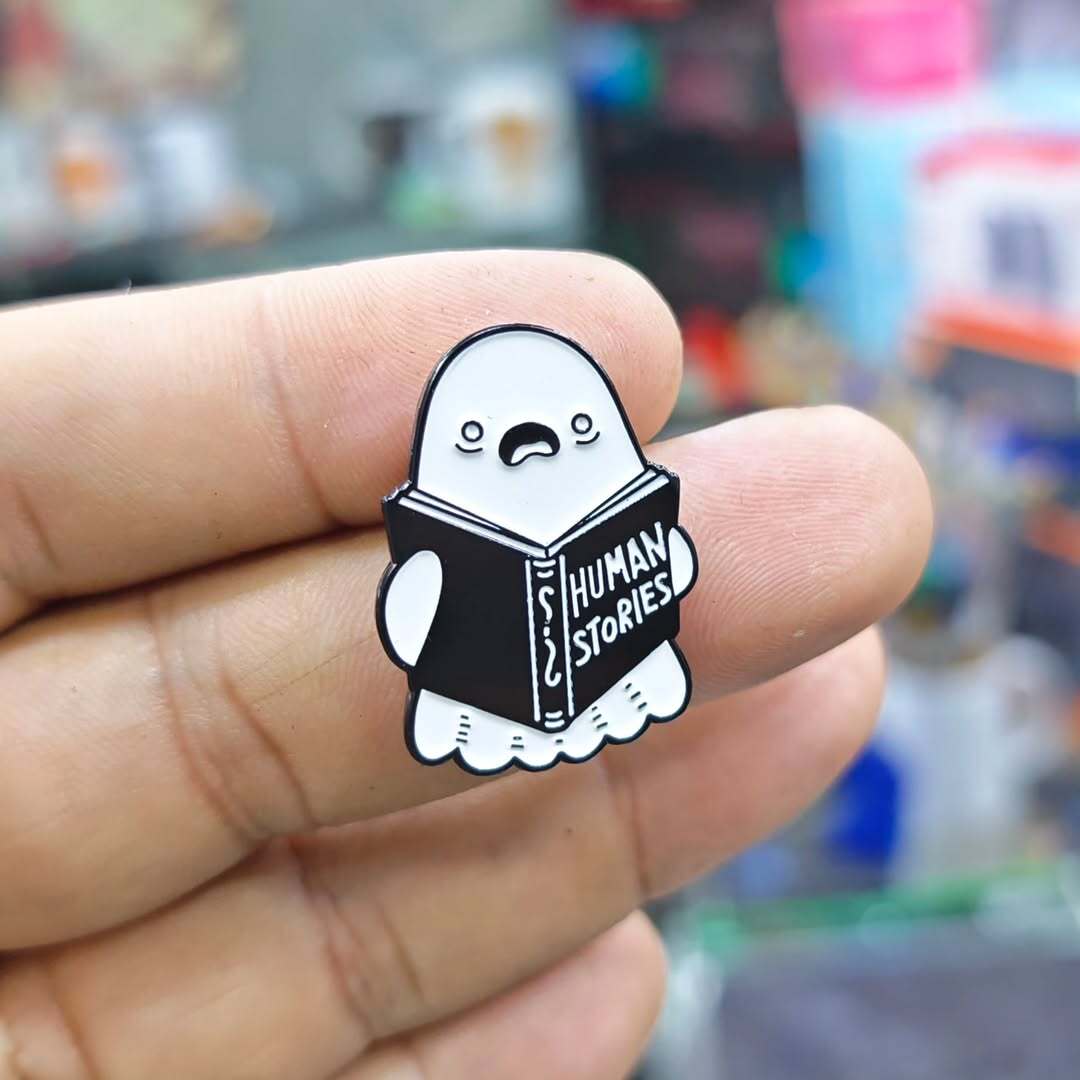 Ghost Human Stories Pins - alternate view