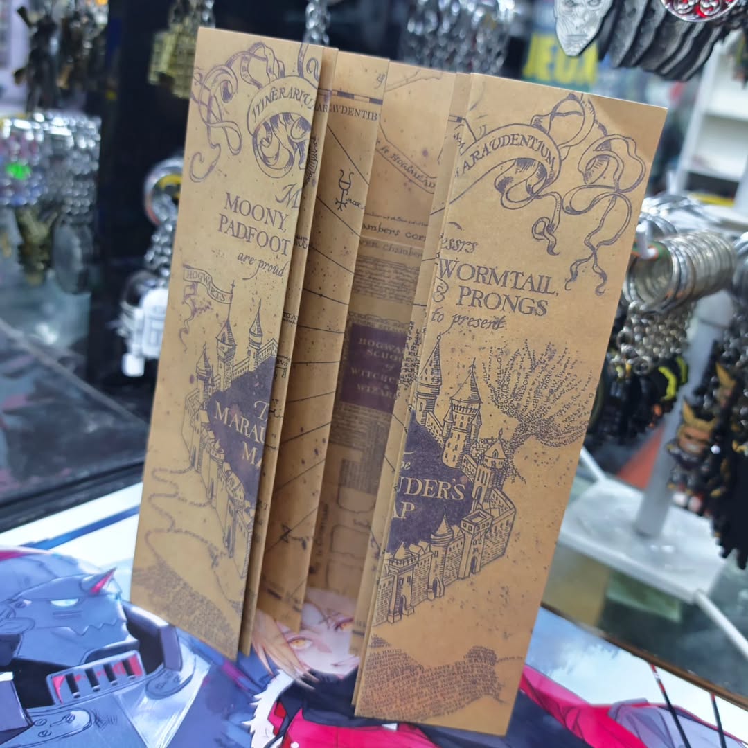Harry Potter Marauders Map - alternate view