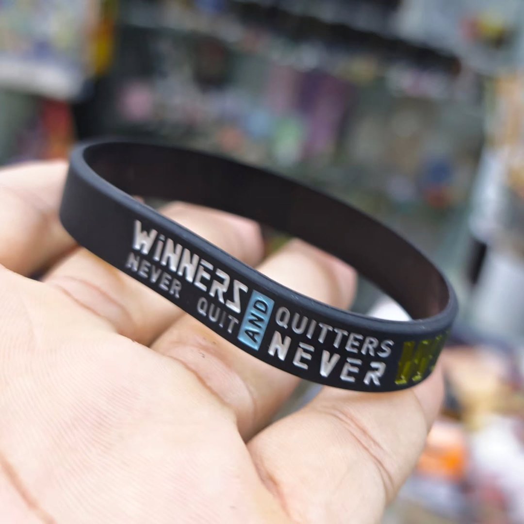 Basket Ball Winner Silicone Bracelet - alternate view