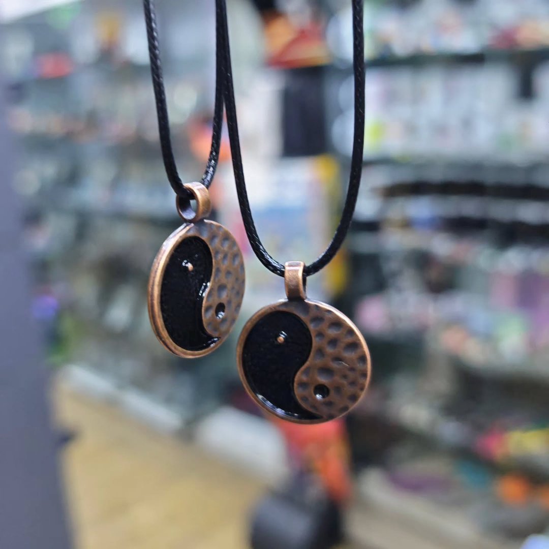 Yin Yang Necklace - alternate view