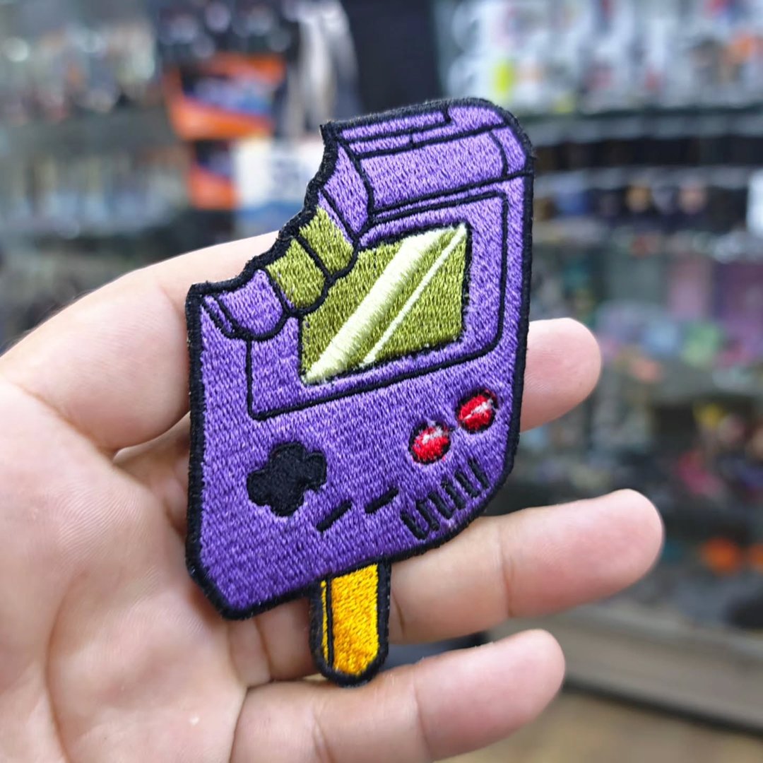 Embroidered Patch Game Biy Ice Cream 75x95 CM - alternate view