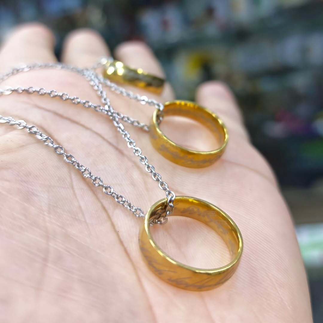 Lord of the Rings Necklace - alternate view