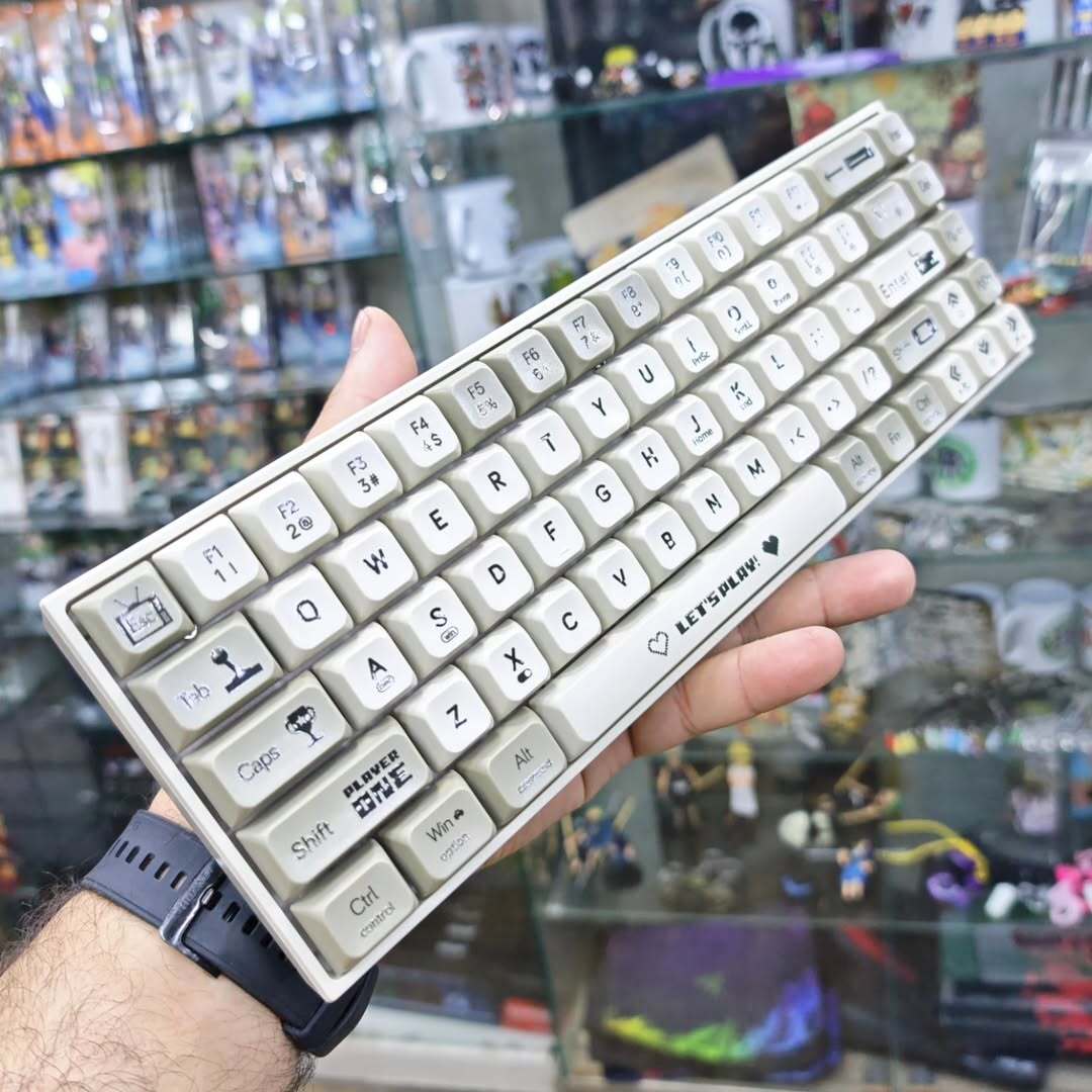 Ajaaz ak680 Brown Switch Keyboard - alternate view