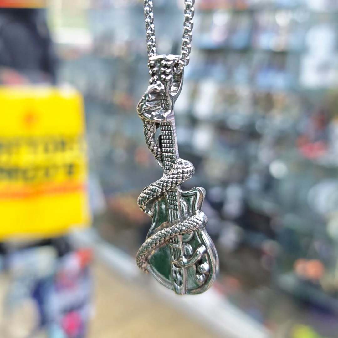 Guitar Necklace - alternate view