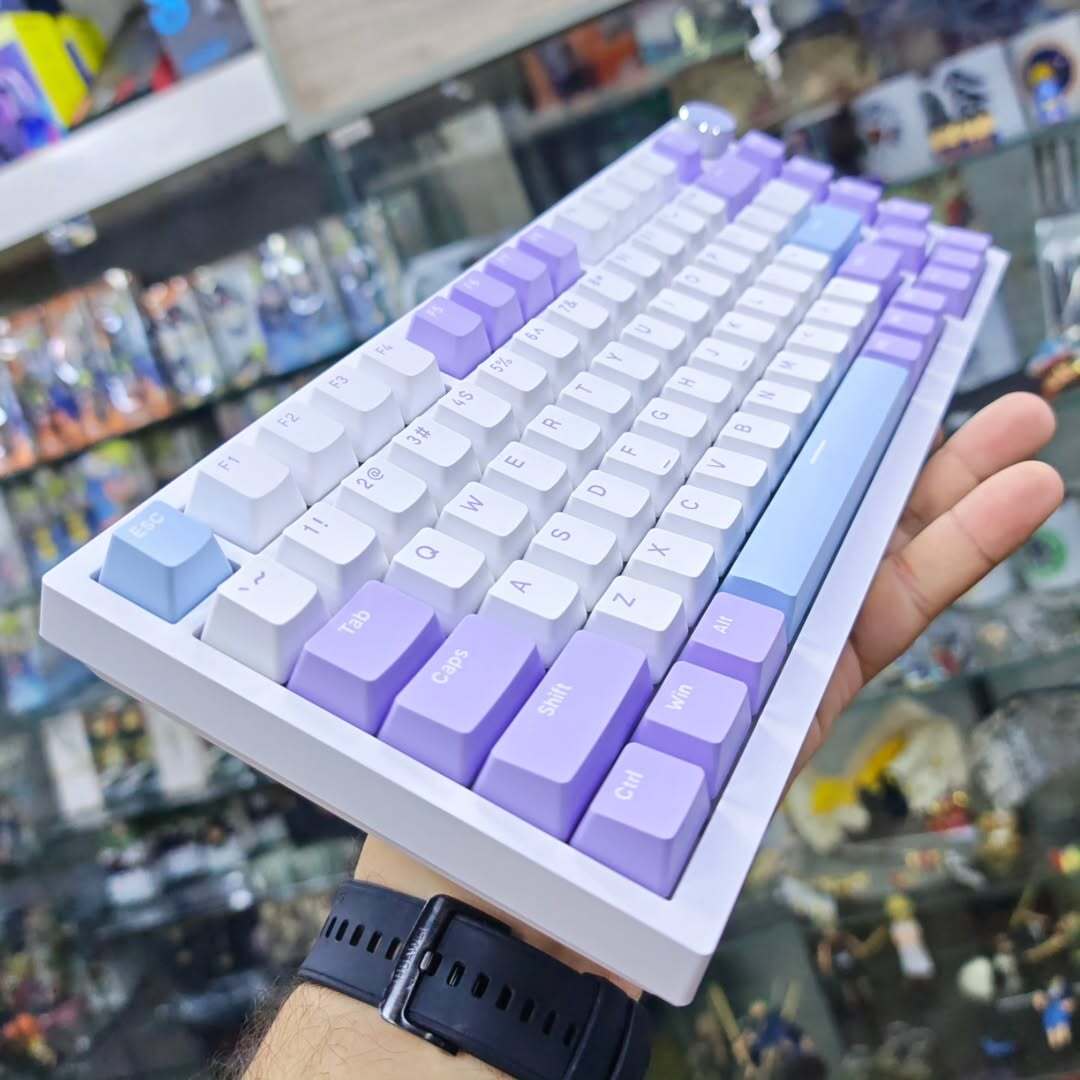 Ajazz AK820 Wired Mechanical Keyboard with Linear Switches - alternate view