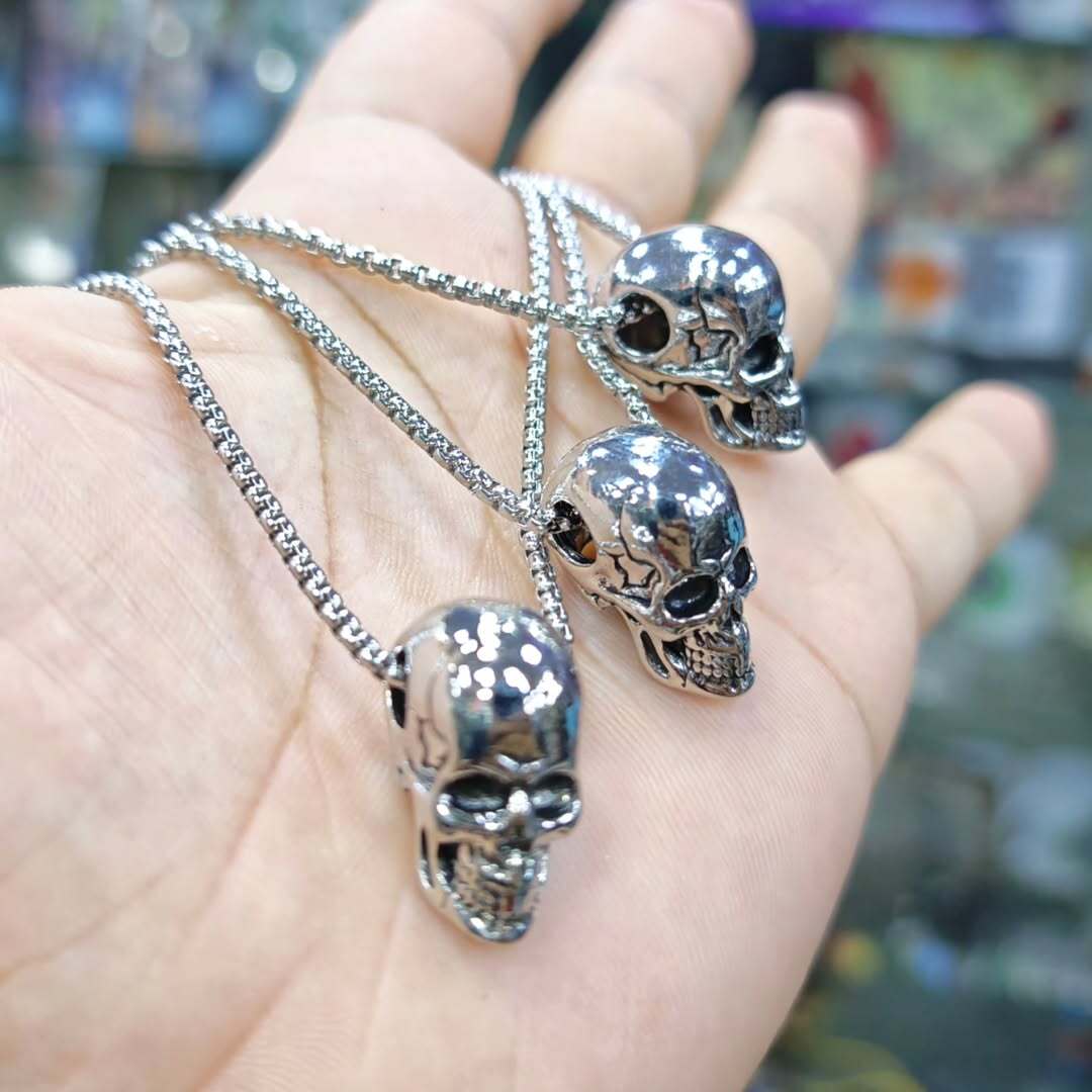 Skull Necklace - alternate view