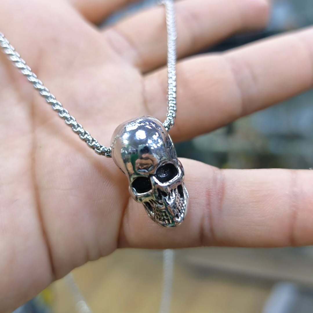Skull Necklace - alternate view