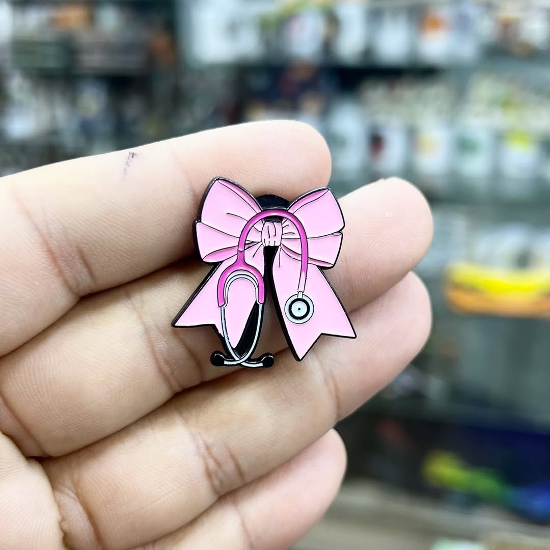 Strawberry Butterfly Pins - alternate view