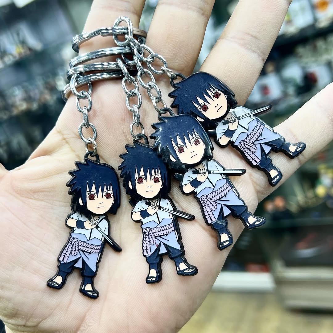 Naruto Sasuke Keychain - alternate view