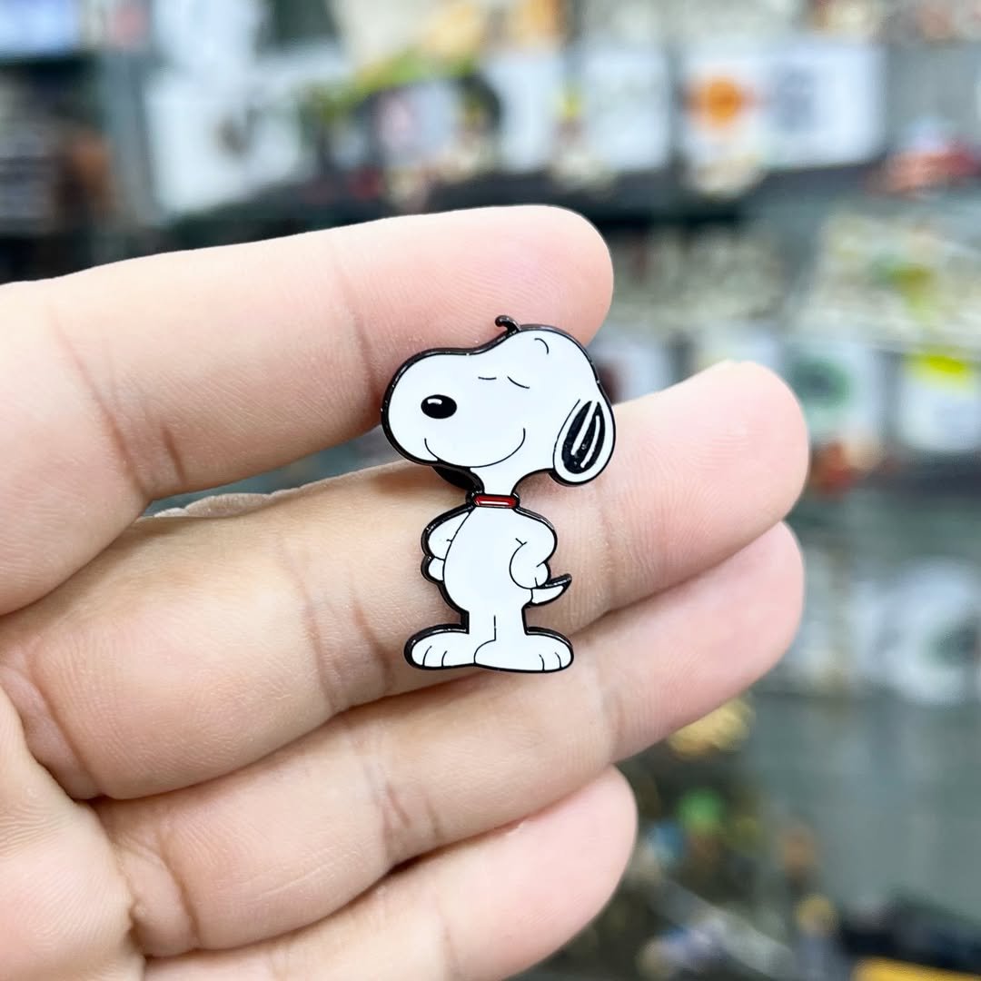Snoopy pins - alternate view