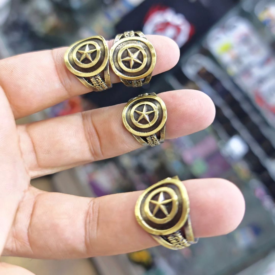 Captain America Ring - alternate view