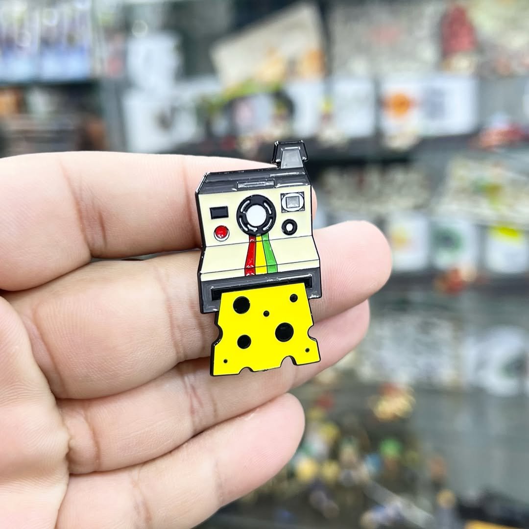 Polaroid Camera Pins - alternate view