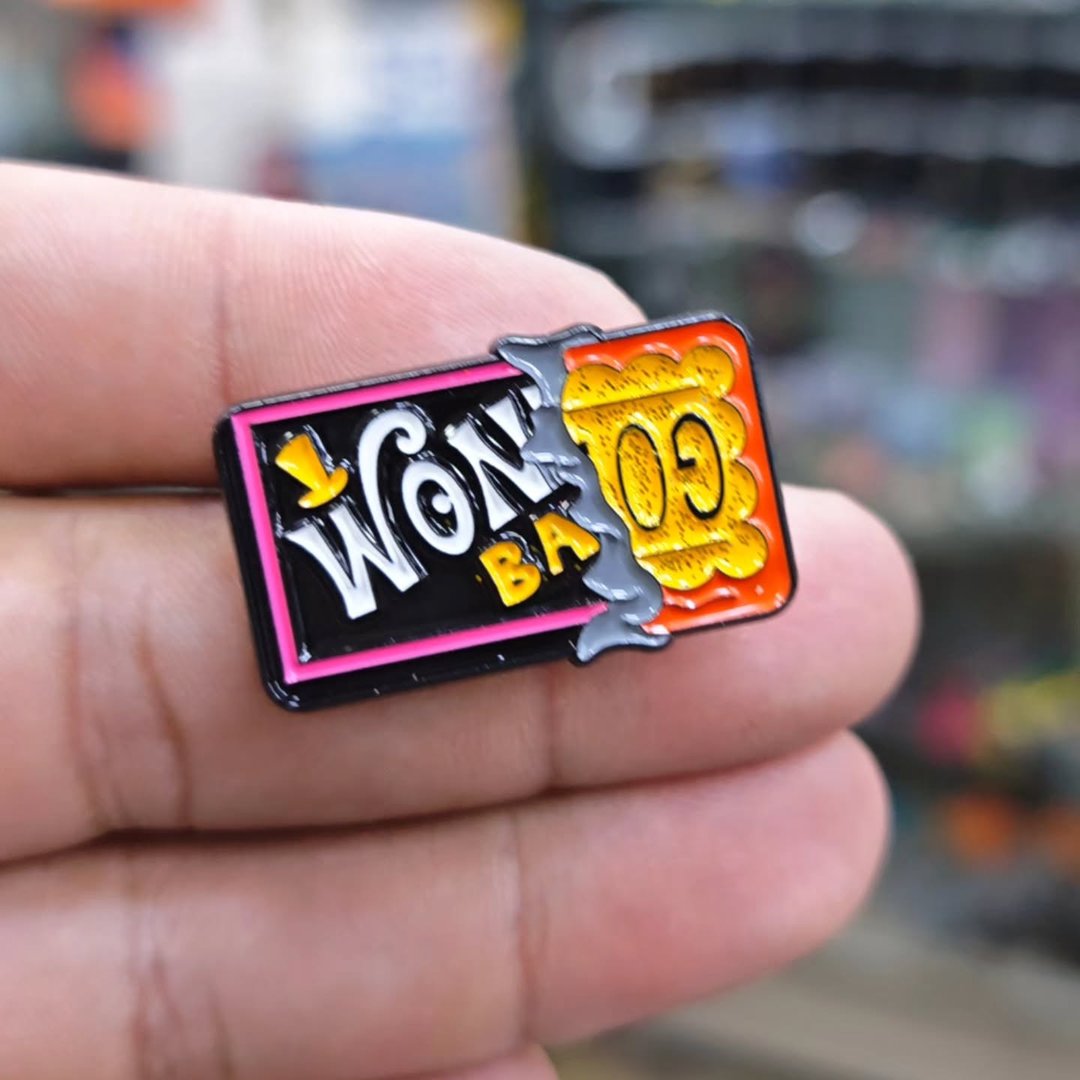 Willy Wonka Bar Pins - alternate view
