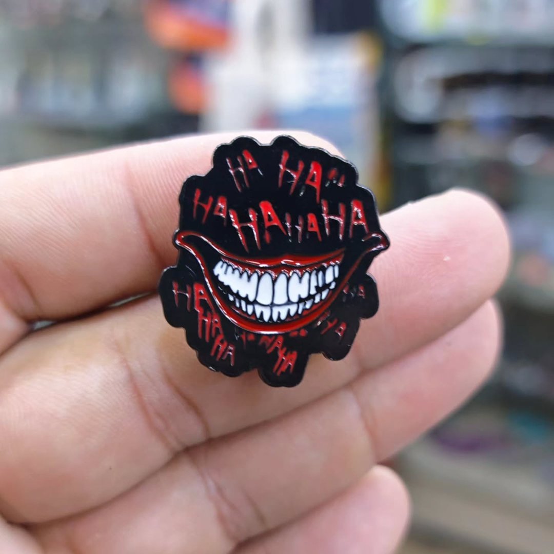 Hahah Joker Pins - alternate view