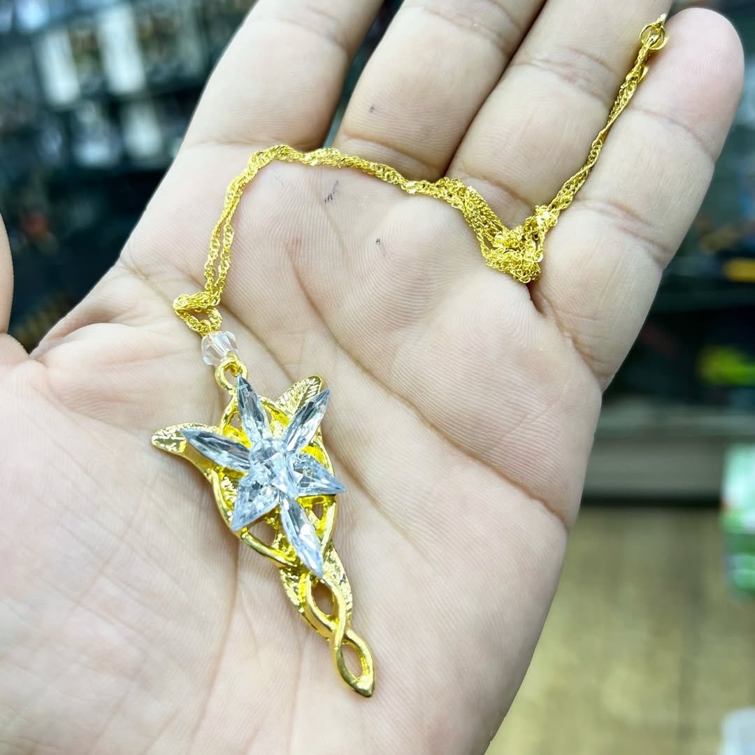 Lord Of The Rings Arwen Evenstar Necklace - alternate view
