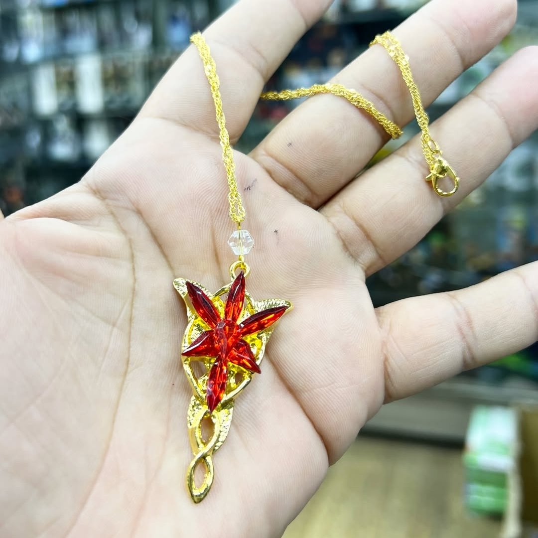 Lord Of The Rings Arwen Evenstar Necklace - alternate view