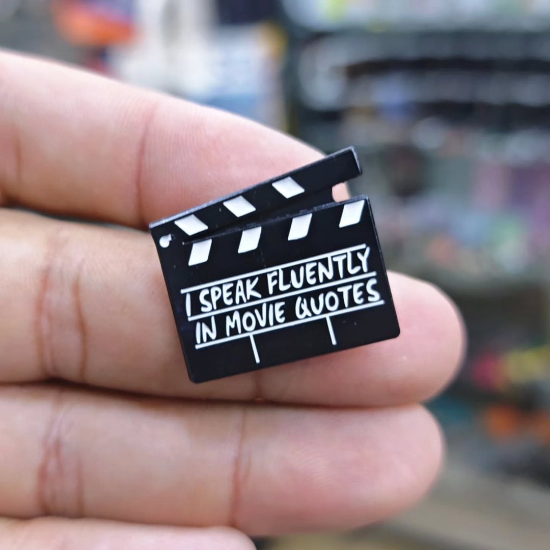 Camera I Speak Pins - alternate view