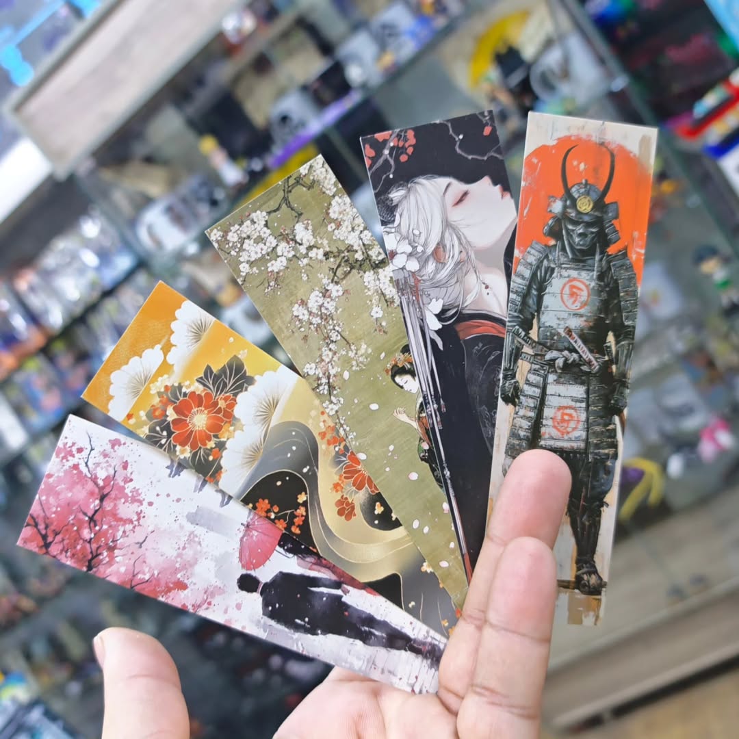 Pack of 32 Japanese Bookmarks - alternate view