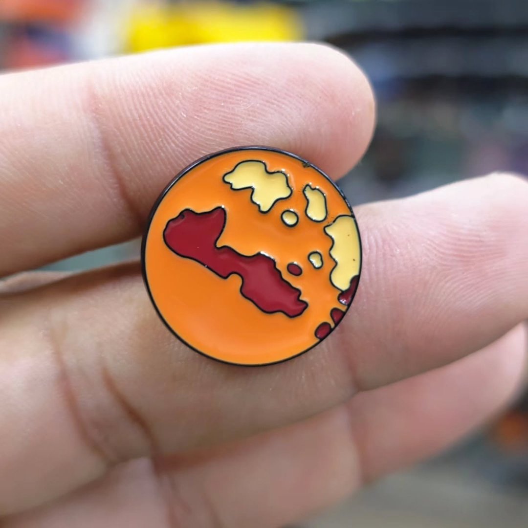 Space Pins - alternate view
