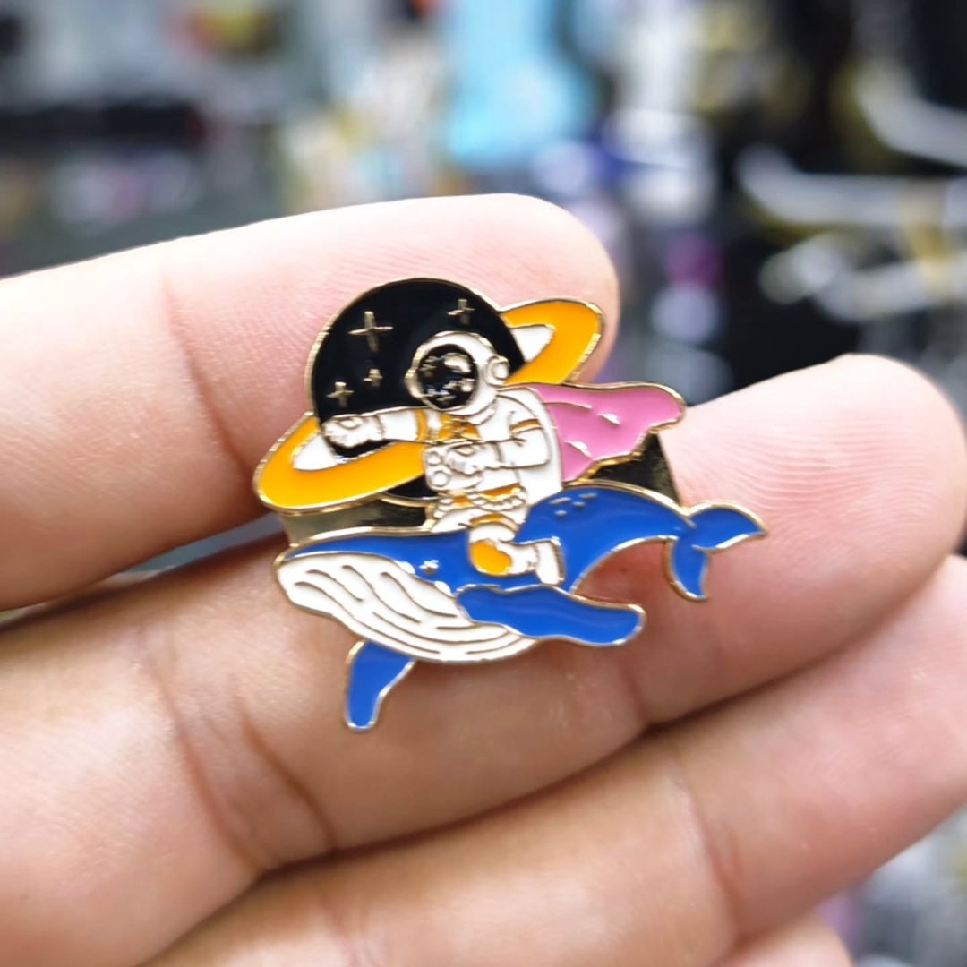 Space Pins - alternate view