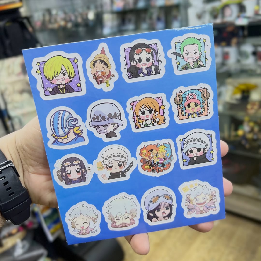 One Piece 100 Sticker Pack - alternate view
