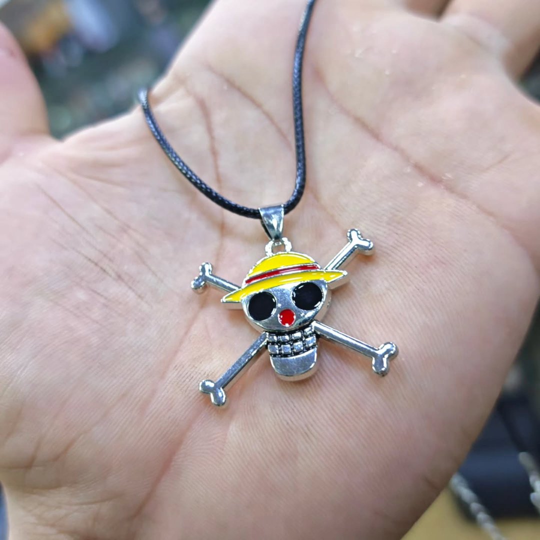 One Piece Luffy Necklace - alternate view