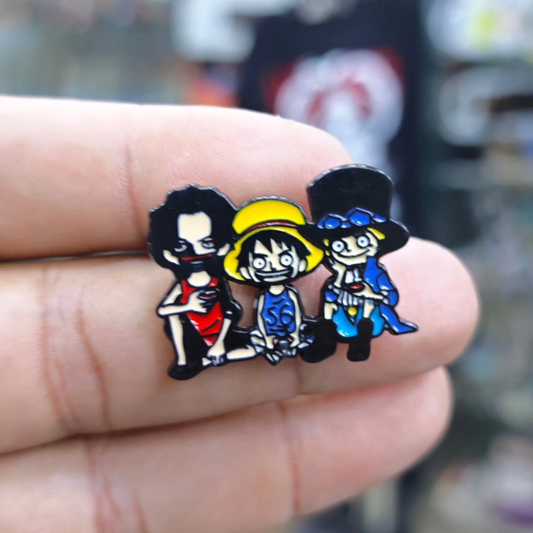 One Piece Pins - alternate view