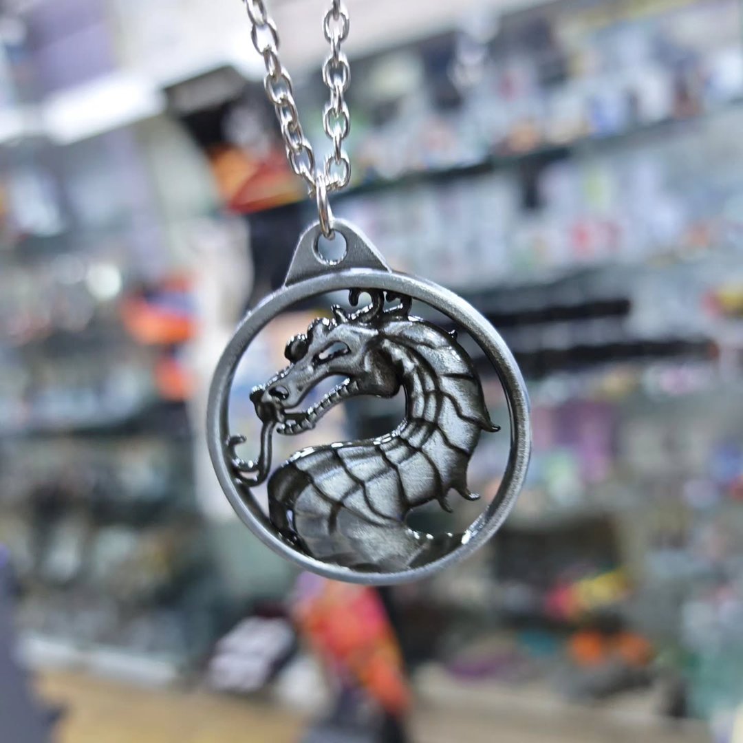 Mortal Kombat Necklace - alternate view