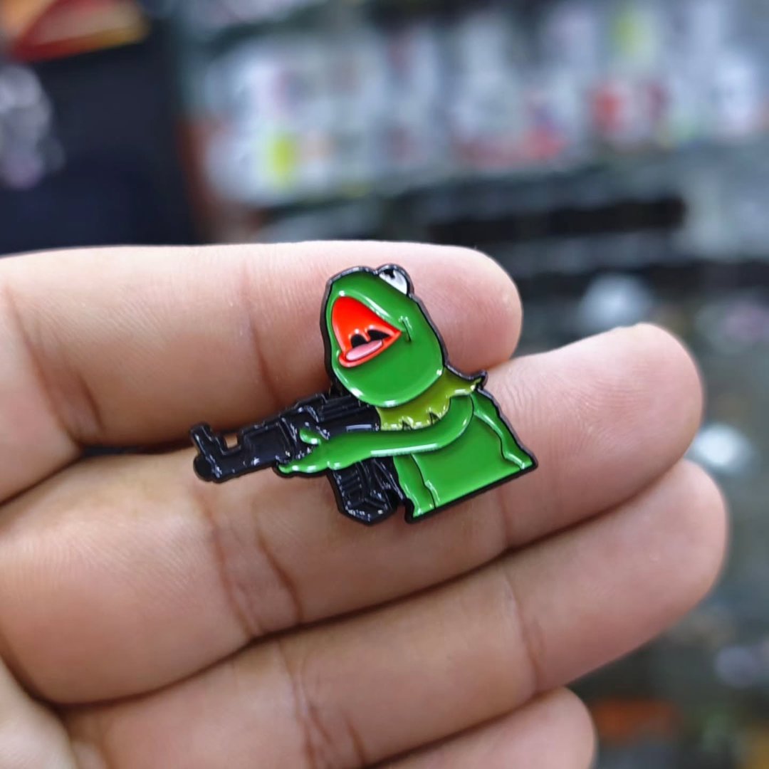 Frog Killer Pins - alternate view
