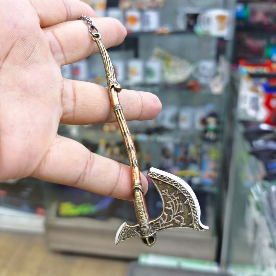 God of War Keychain - alternate view