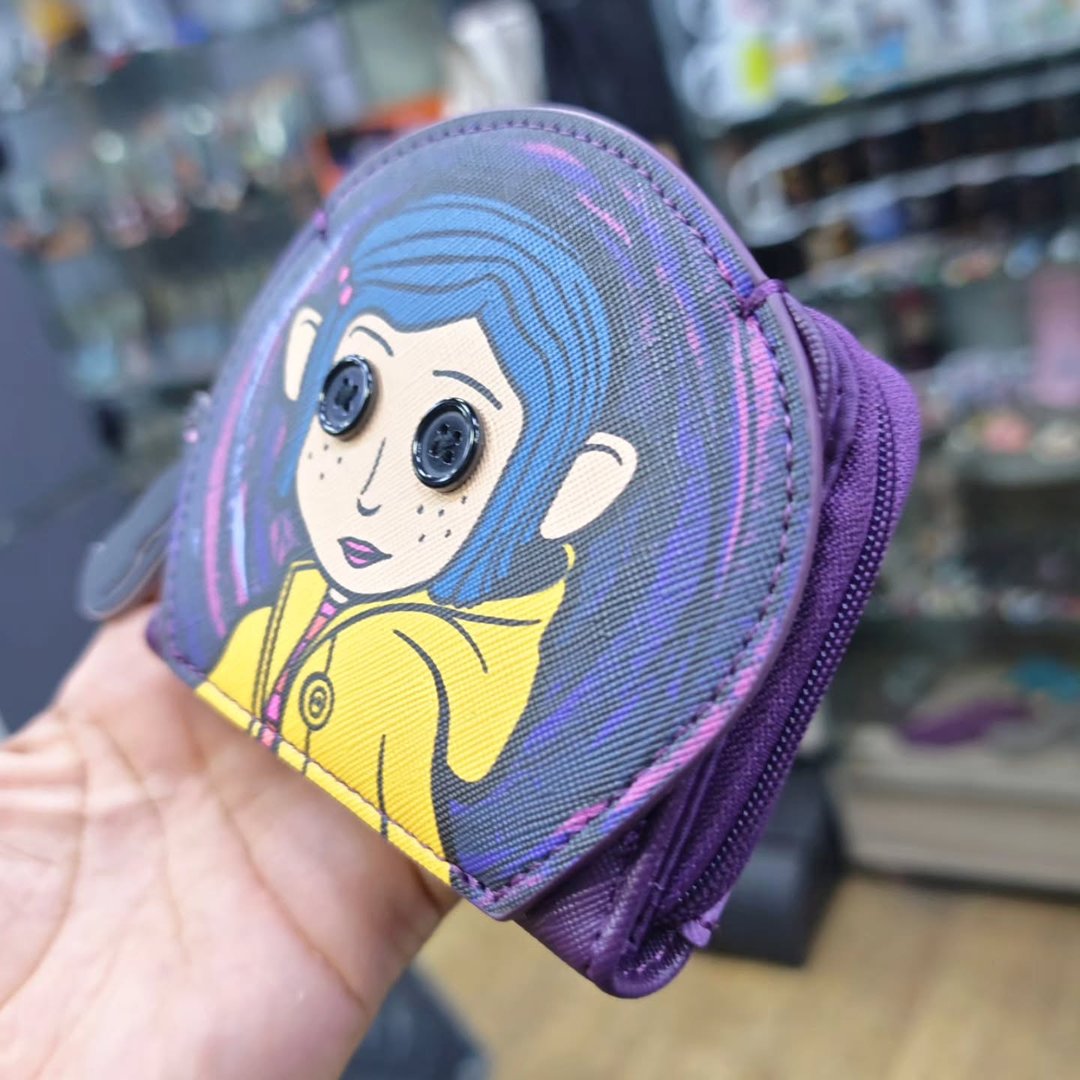 Coraline Doll Cat Wallet - alternate view