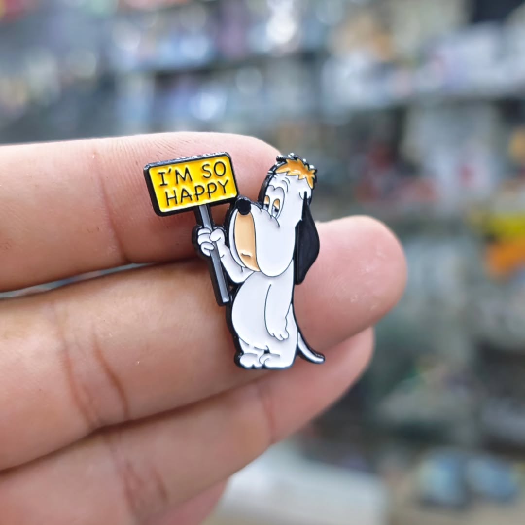 Im So Happy Dog Pins - alternate view