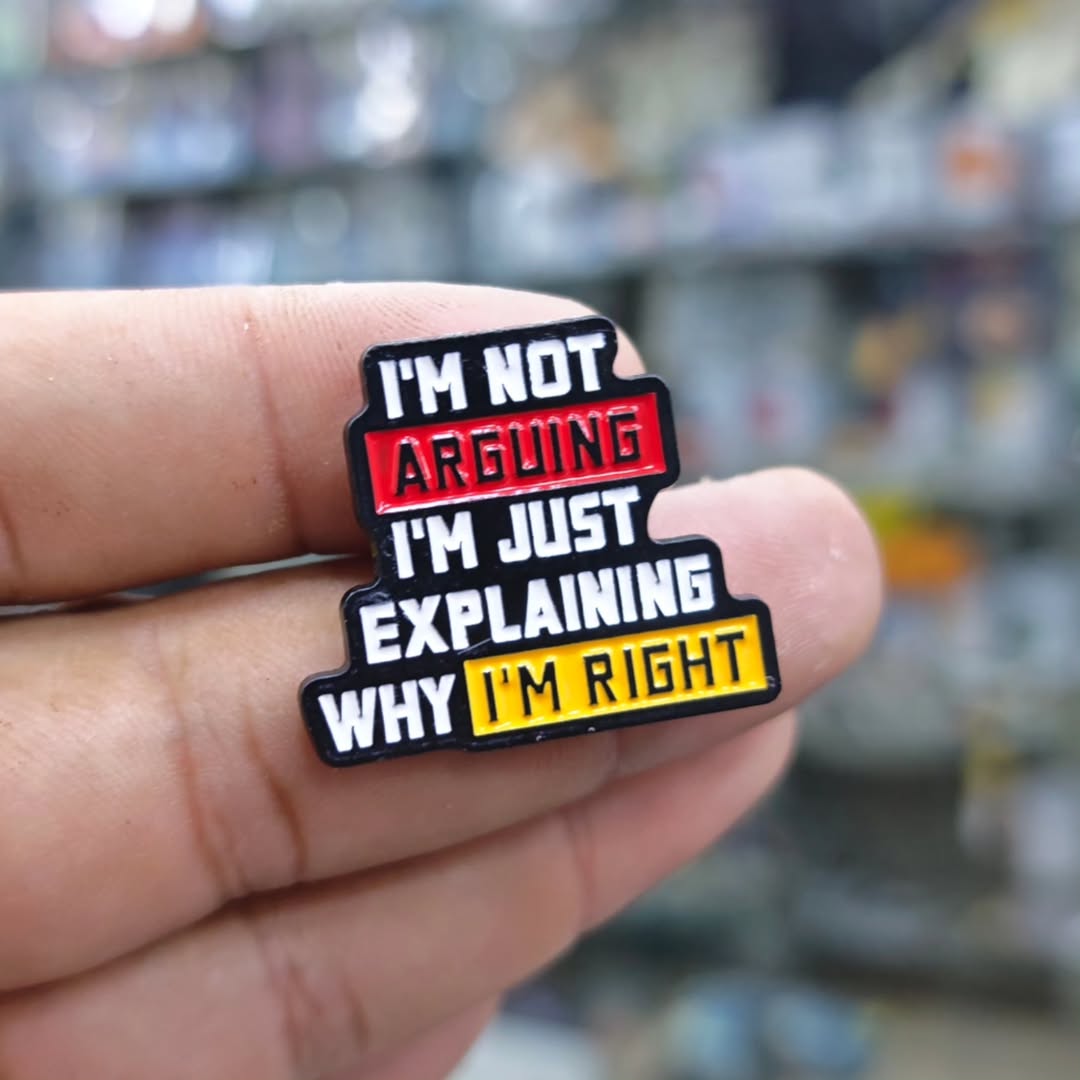 Im Not Arguing Im Just Explaining Pins - alternate view