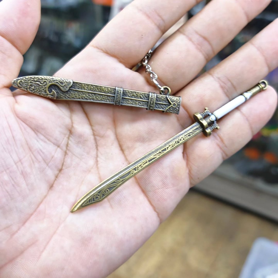 Katana Keychain - alternate view