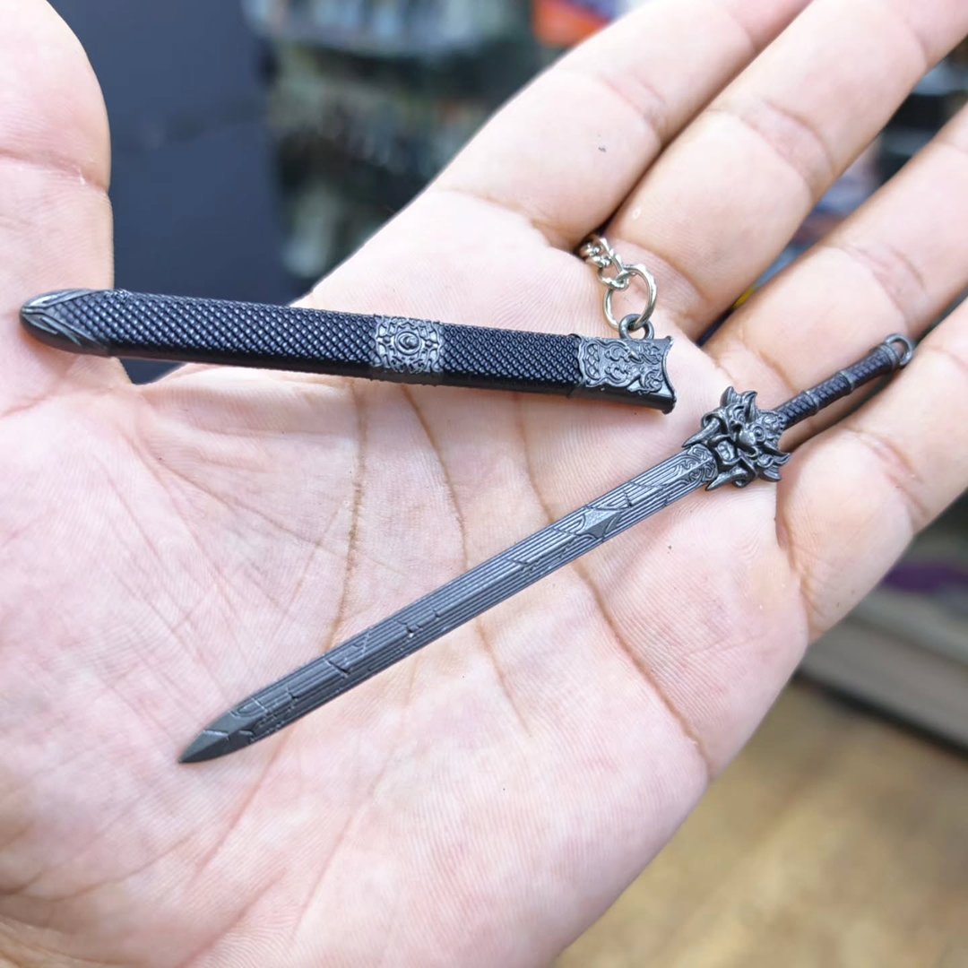Katana Keychain - alternate view