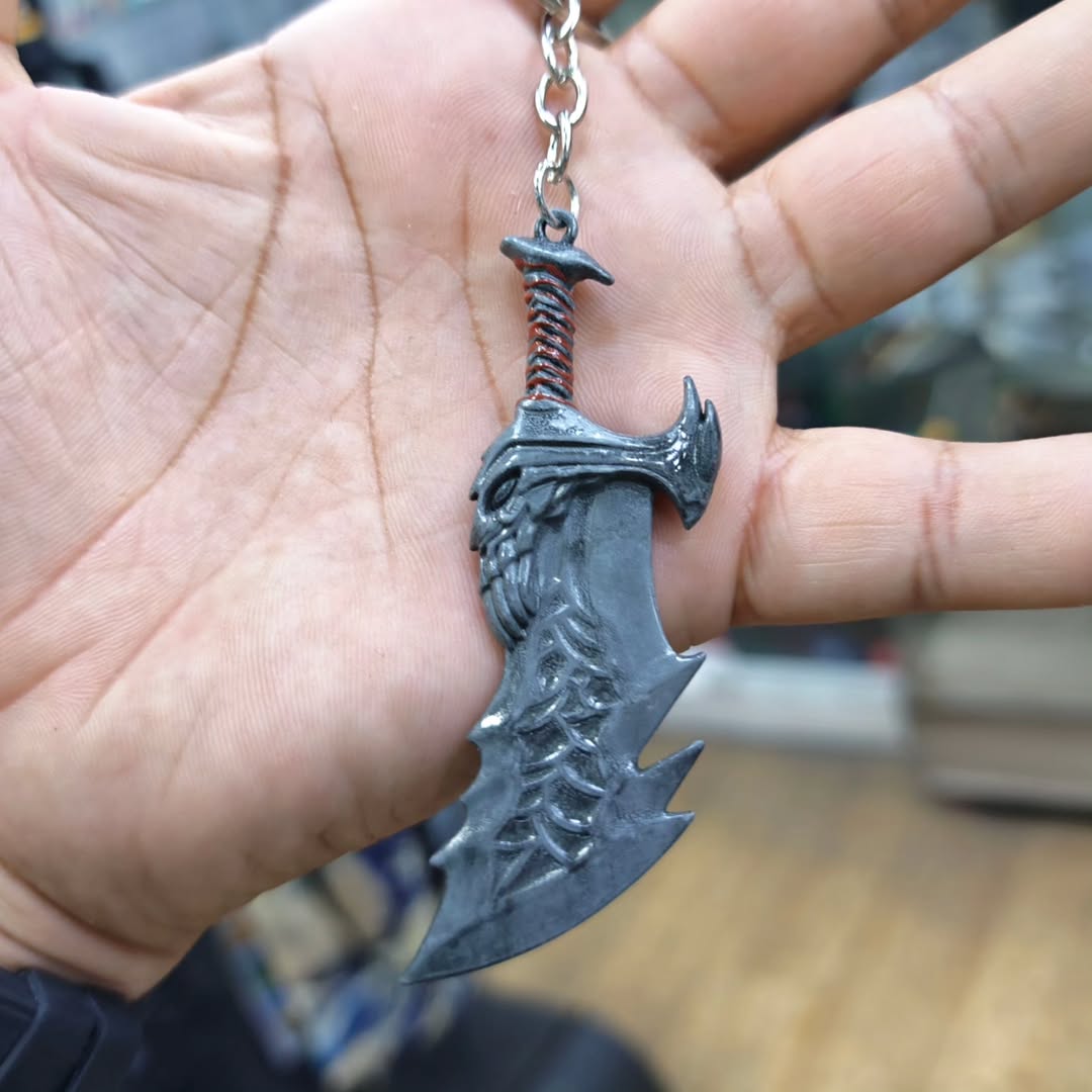 God of War Keychain - alternate view