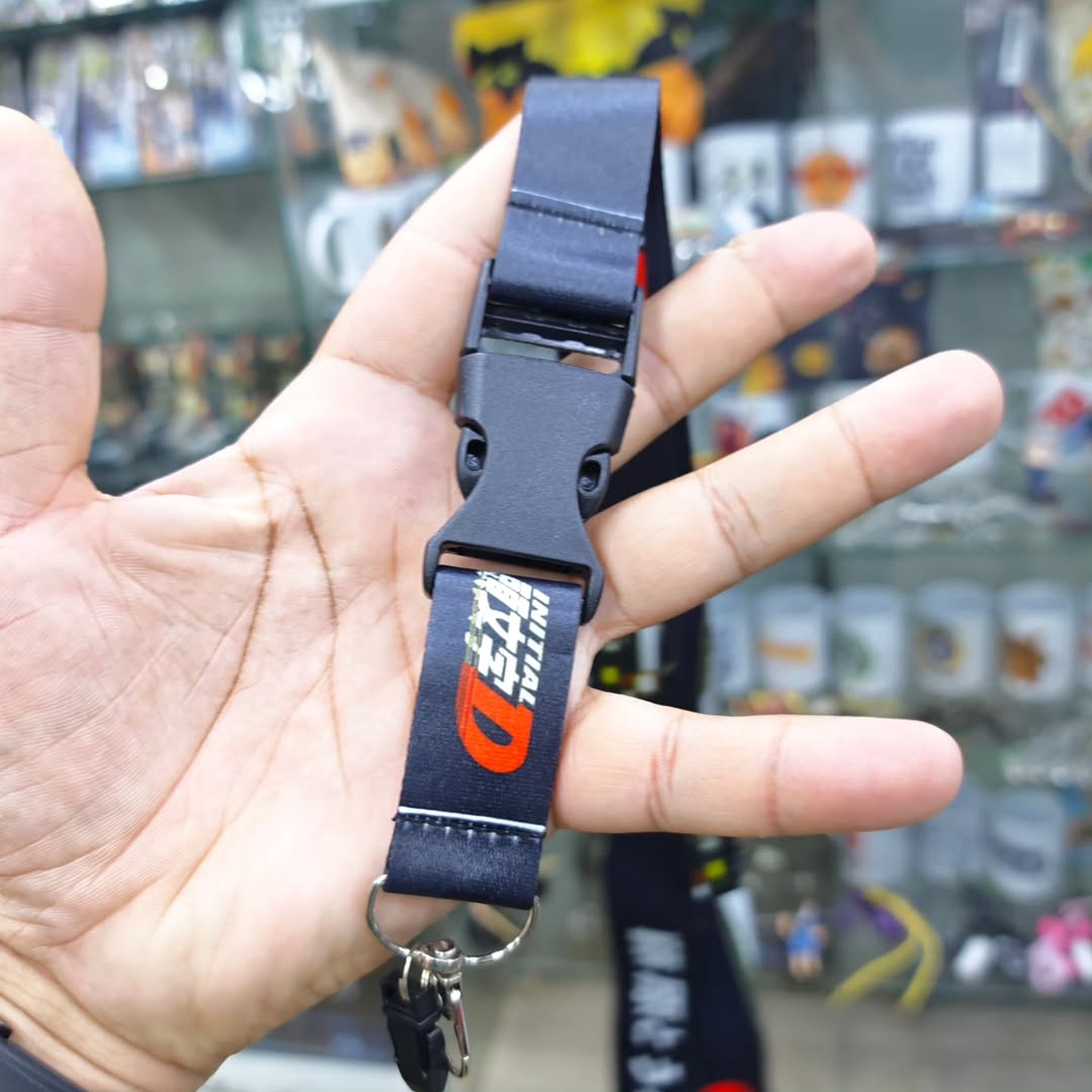 Initial D Smartphone Attachment Keychain - alternate view