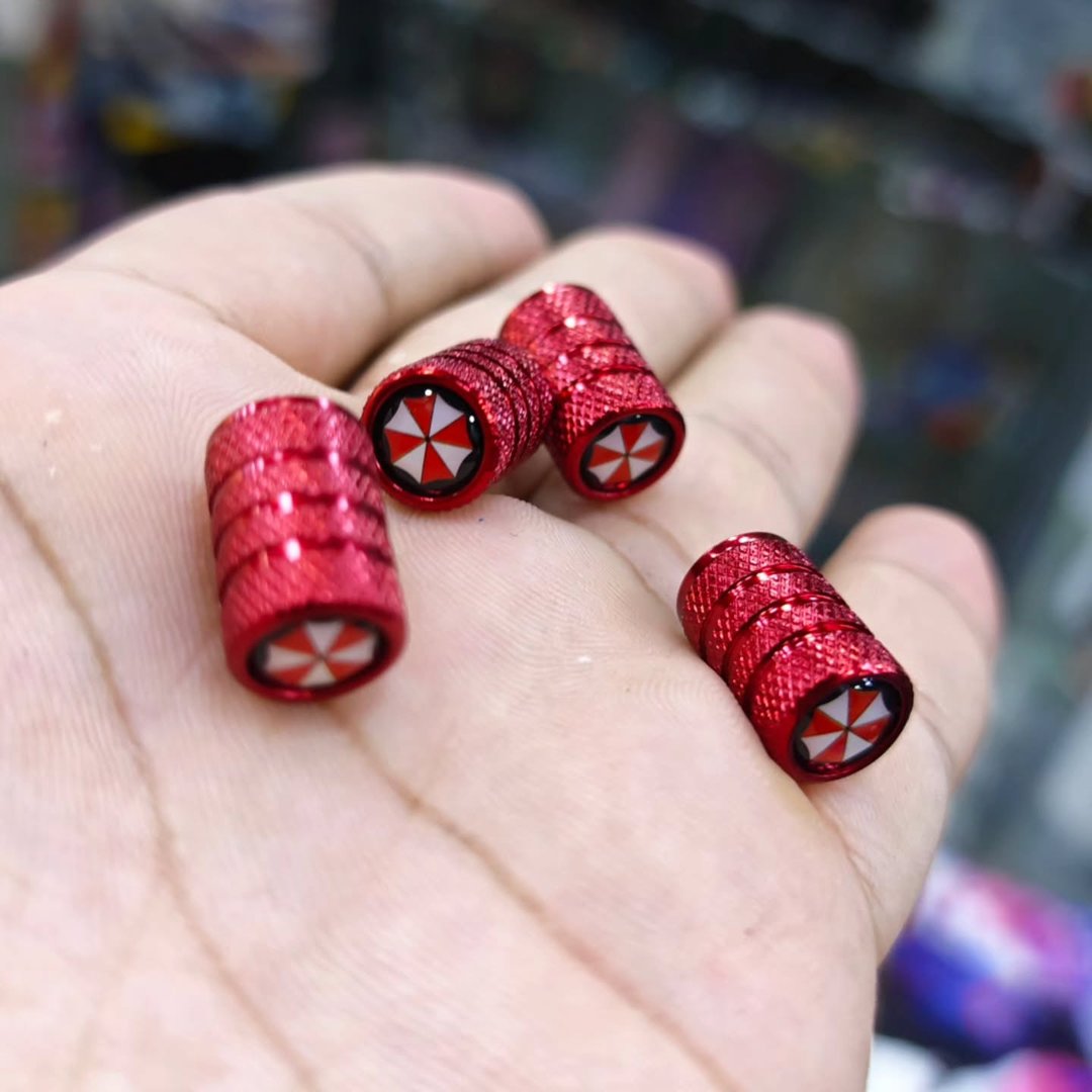 Resident Evil Umbrella Tire Valve Cap - alternate view