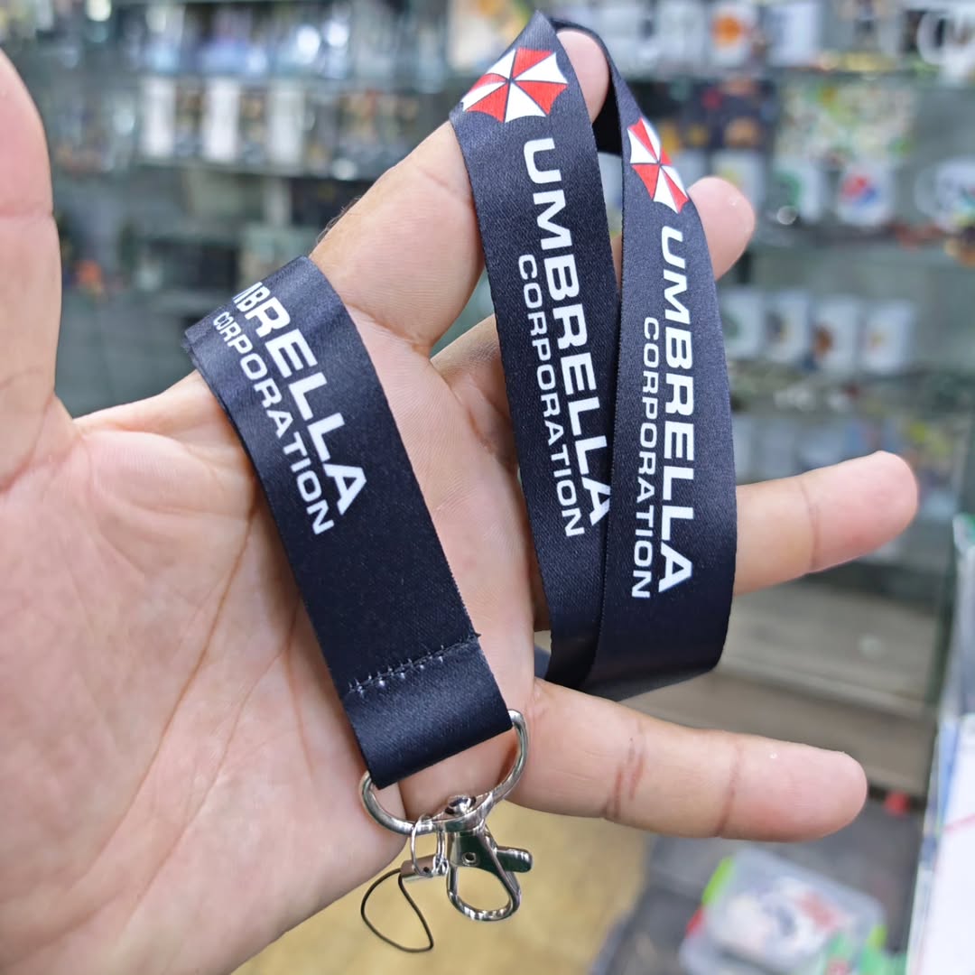 Umbrella Corporation Resident Evil Smartphone Attachment Keychain - alternate view
