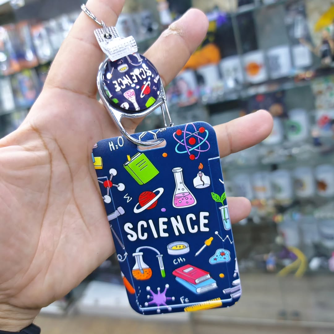 Science Badge Holder - alternate view