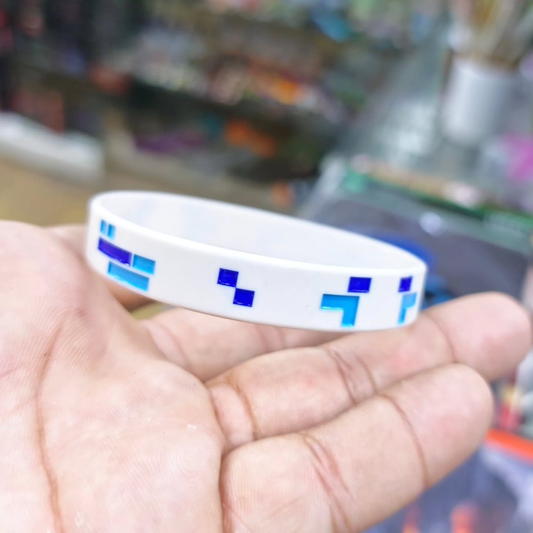 Minecraft Silicone Bracelet - alternate view
