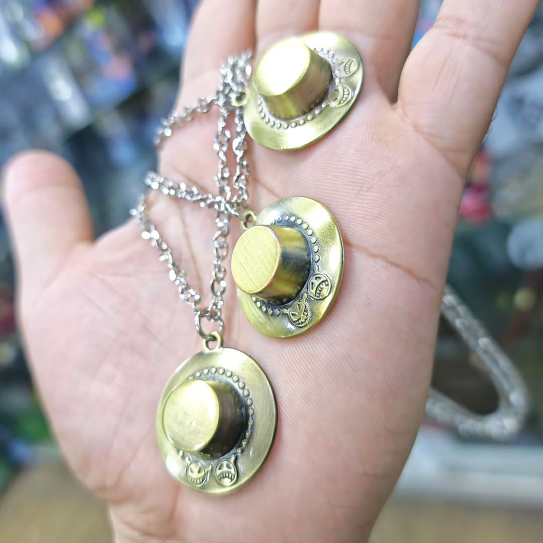 One Piece Ace Necklace - alternate view