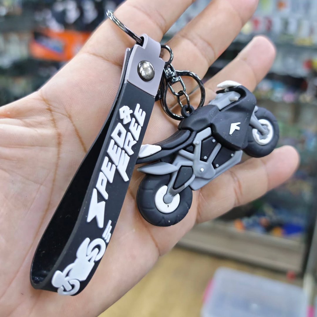 Motorcycle Keychain - alternate view