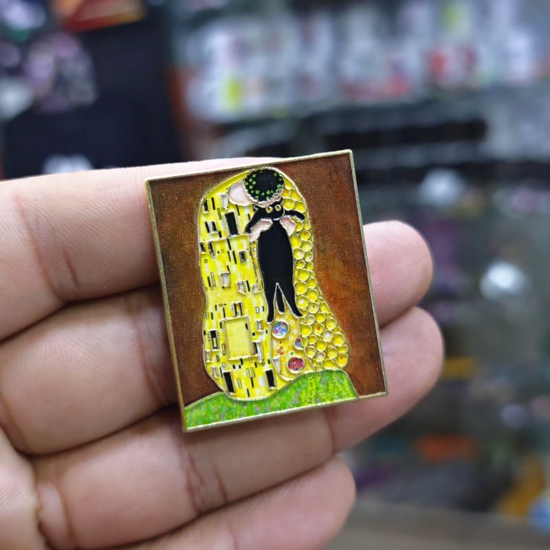 Gustav Klimt Pins - alternate view