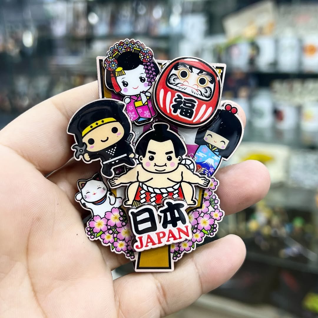 Japanese Refrigerator Magnet #29 - alternate view