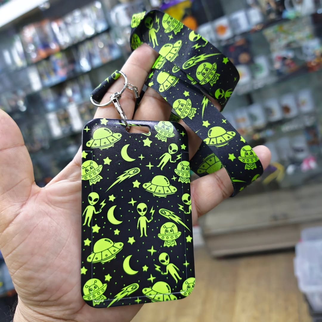 Alien Badge Holder - alternate view