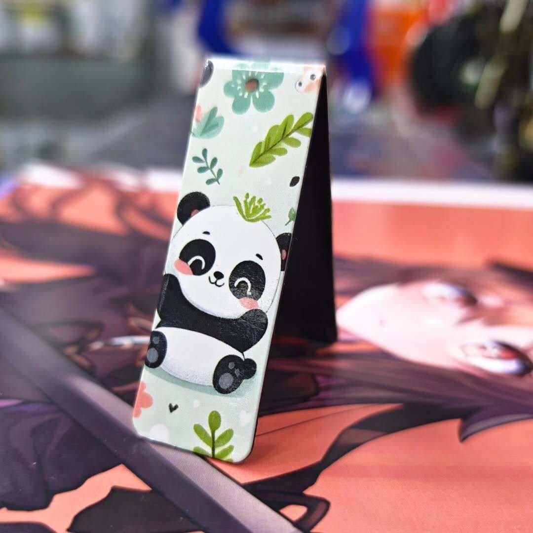 Panda Magnetic Bookmark - alternate view